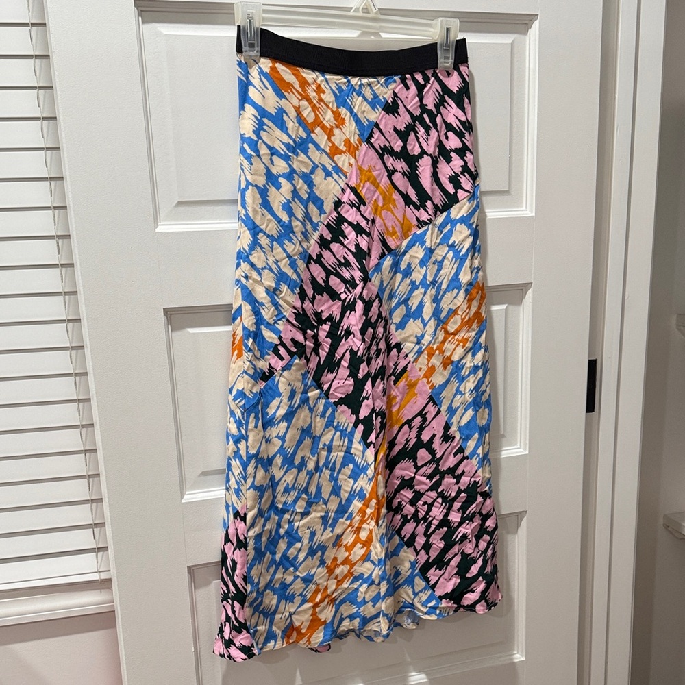 Corey Lynn Calter A-Line slip Skirt with slip